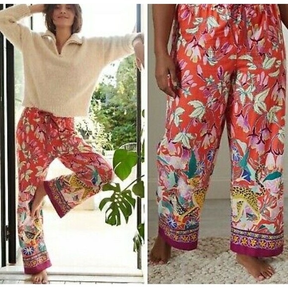 Anthropologie Other - Anthropologie Lil Sire Cheetah Dreams Flannel Sleep Pants SOLD ON EBAY